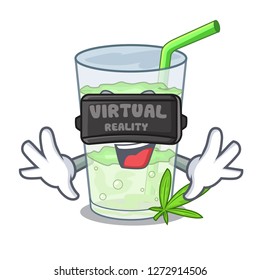 Virtual reality water lassi bhang in character cup