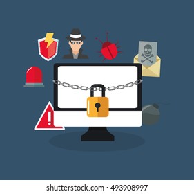 virtual security system icons image 