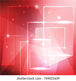 Virtual Technology Background with light effects

