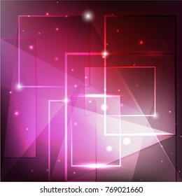 Virtual Technology Background with light effects

