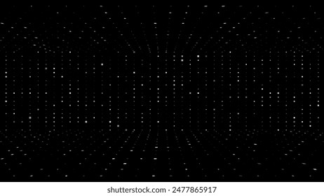 Virtual Technology Futuristic User Interface HUD Grid. Spaceship FUI GUI Backdrop Design. Science Fiction Theme Design, Artificial Intelligence. Hi-Tech Bg. Vector Illustration