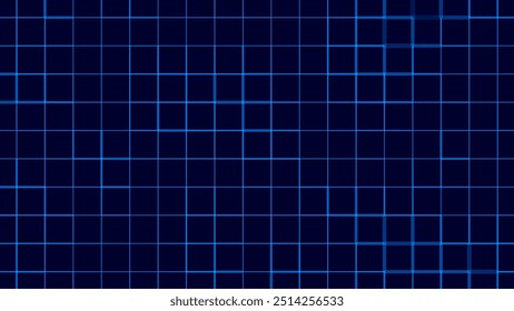 Virtual Technology Futuristic User Interface HUD Grid. Spaceship FUI GUI Backdrop Design. Science Fiction Theme Design, Artificial Intelligence. Hi-Tech Bg. Vector Illustration