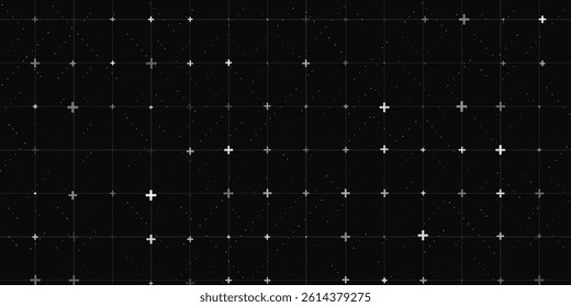 Virtual Technology Futuristic User Interface HUD Grid. Spaceship FUI GUI Backdrop Design.vector eps10
