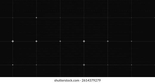 Virtual Technology Futuristic User Interface HUD Grid. Spaceship FUI GUI Backdrop Design. 