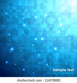 Virtual Technology Vector Background