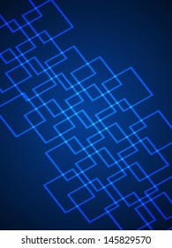 Virtual Technology Vector Background