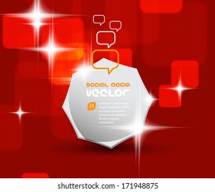 Virtual Technology Vector Background
