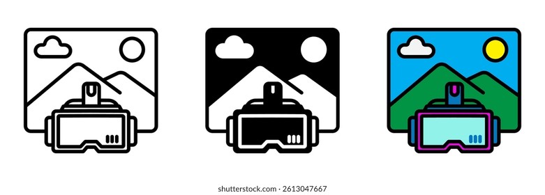 Virtual Tour is a digital simulation of real places, allowing exploration via computer or VR headset.