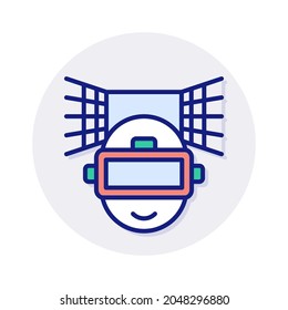 Virtual Tour icon in vector. Logotype