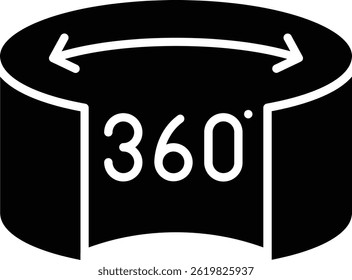 Virtual Tour vector icon. Can be used for printing, mobile and web applications.