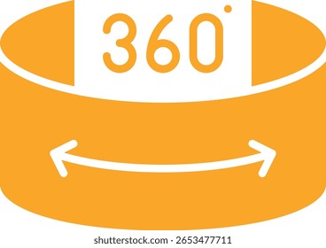 Virtual Tour vector icon. Can be used for printing, mobile and web applications.