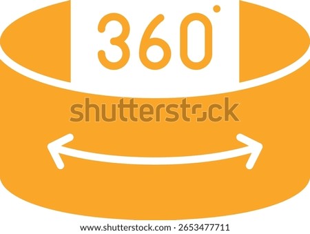 Virtual Tour vector icon. Can be used for printing, mobile and web applications.