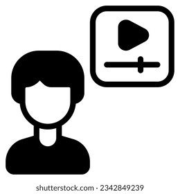 Virtual Training Icon for uiux, infographic, etc