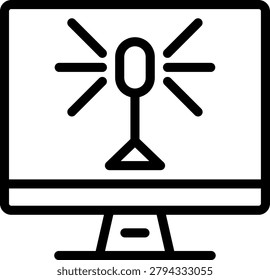 Virtual Virtuoso Vector Design Icon Style