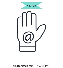 Virtual Volunteering Icons  Symbol Vector Elements For Infographic Web