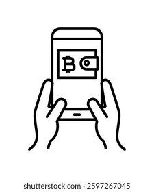 Virtual Wallet Finance Cryptocurrency Digital Banking