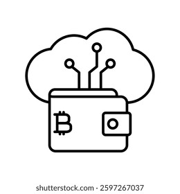 Virtual Wallet Finance Online Cryptocurrency Storage