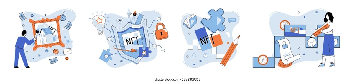 Virtual world vector illustration. Simulation within virtual reality simulators provides lifelike experience in digital world The virtual space within digital world allows for visualisation complex