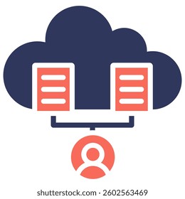Virtualization Icon Element For Design And Vector