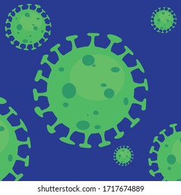 VIRUS A1 VECTOR CHARACTER MONSTER