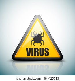 Virus attention sign