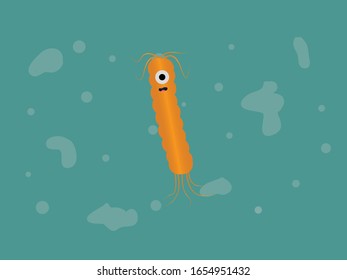 Virus Bacteria Corona Illustration Character 