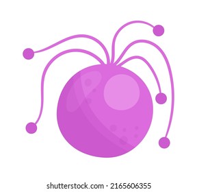 Virus Bacteria. Germ Icon. Vector illustration