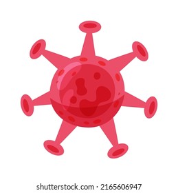Virus Bacteria. Germ Icon. Vector illustration