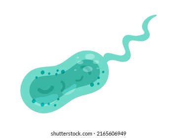 Virus Bacteria. Germ Icon. Vector illustration