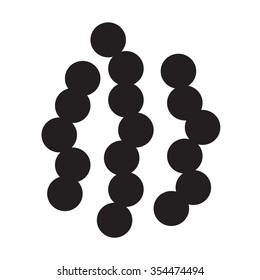 virus bacteria icon Illustration design