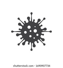 virus and bacteria icon vector illustration design template