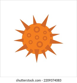Virus Bacteria Vektorgrafik Symbol
