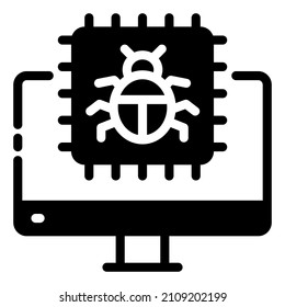 virus bug and malware computer security trojan 