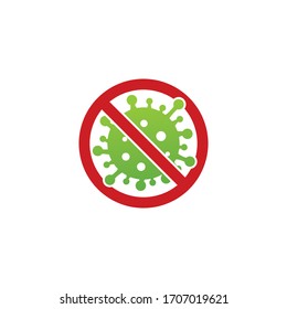 Virus Buster Logo Template Design