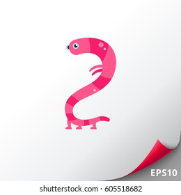 Virus Cartoon Character Icon 1