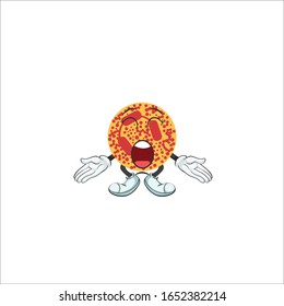 virus cartoon design with expression
