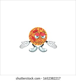 virus cartoon design with expression