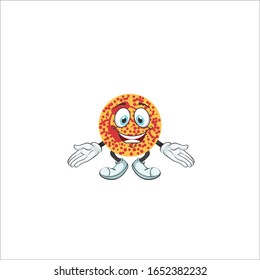 virus cartoon design with expression