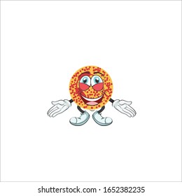 virus cartoon design with expression