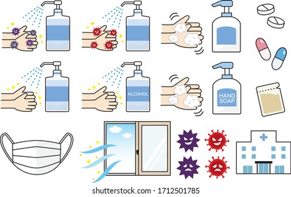 Virus and cold measures set