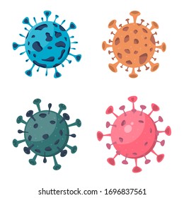 Virus Collection With Different Style