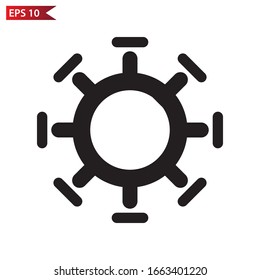 Virus. Computer virus, allergy bacteria, medical healthcare, microbiology concept. Disease germ, pathogen organism, infectious micro virology.