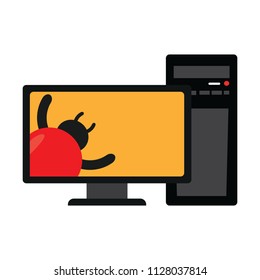 Virus Computer background