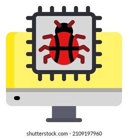 Virus Computer bug malware anti virus 