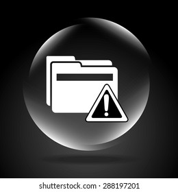 virus computer design, vector illustration eps10 graphic 