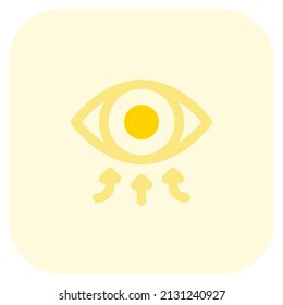 Virus with in contact in eyes causing the exposure