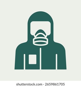 Virus Containment trendy useful vector Illustration design cute colorful background.eps