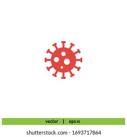 virus corona icon design element vector eps 10
