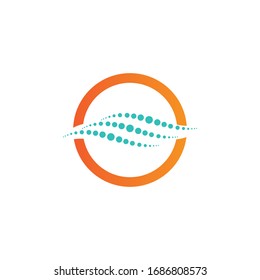 Virus-Corona-Virus-Vektorillustration und Logo für das Maskendesign 
