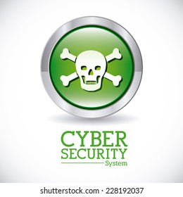 Virus design over white background,vector illustration